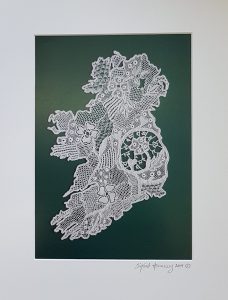 Kenmare Lace map of Ireland